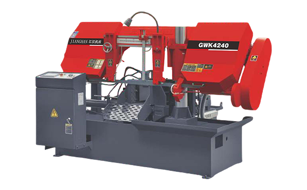 白玉GWK4240数控双柱卧式带锯床