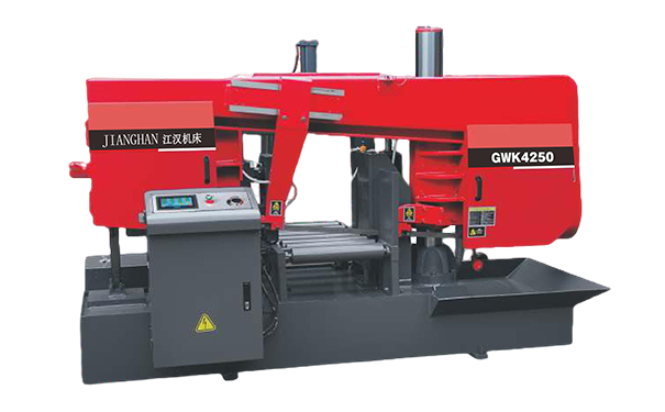 白玉GWK4250卧式带锯床（型材专切）