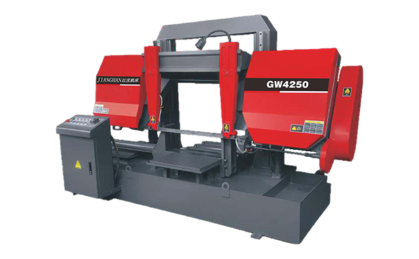 白玉GW4250双柱龙门卧式带锯床