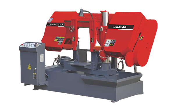 白玉GW4240双柱卧式带锯床